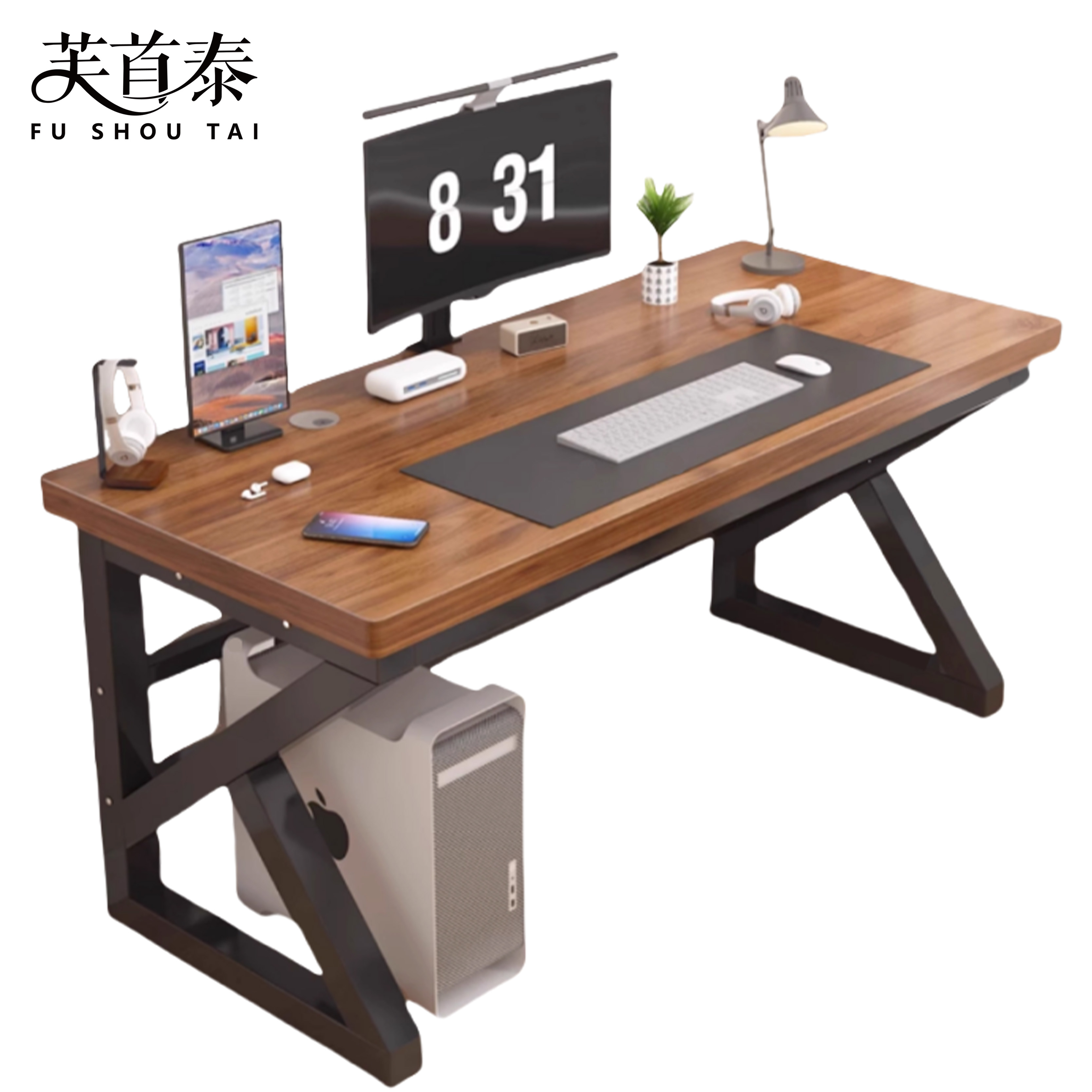 芙首泰木质电脑桌800*600*750mm张