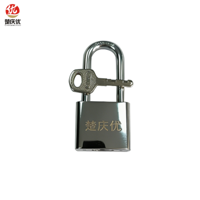 楚庆优 挂锁不锈钢锁通用锁 30长梁(带一把钥匙) 把