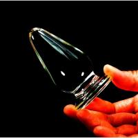 肛塞45mm 后庭玻璃自嗨玩 肛栓自玩激情用成人性激情 玻璃45mm肛塞1号