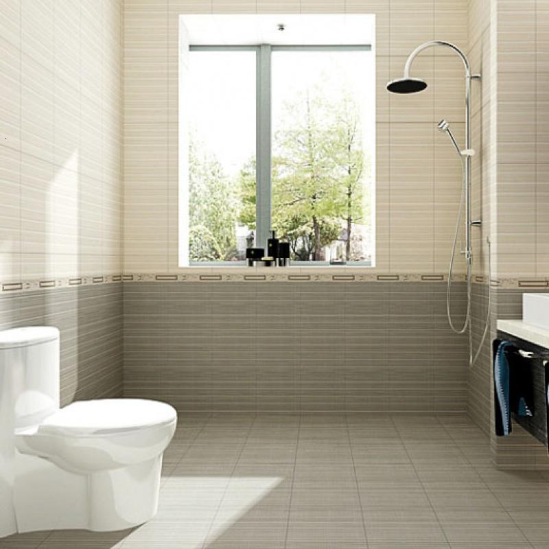 时尚简约瓷砖300*450全不透水内墙砖厨房卫生间墙砖 地砖竹纹瓷砖壹德