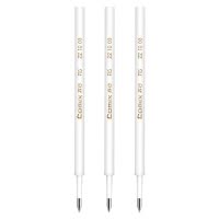 齐心 R5 双球珠按动中性笔替芯 子弹头 0.5mm 12支/盒 黑