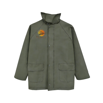 新动力火车 分身雨衣绿色 尺码165-190 套