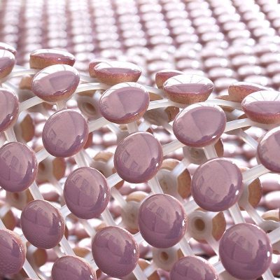 夏季陶瓷凉垫 客厅沙发凉席垫夏天款防滑欧式全包萬能套罩坐垫子 单陶瓷-晶彩金沙红 180*100