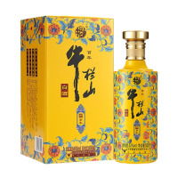 百年牛栏山白酒 顺京牛 浓香型 优级 固态法白酒 52度 500mL 1瓶 顺 京牛 单瓶装