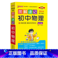 物理 初中通用 [正版]新2024图解速记初中语文数学英语物理化学地理生物历史道德与法治文言文古诗文单词词汇语法科学全套