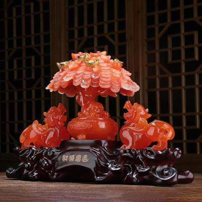 美帮汇貔貅摆件大号一对摇钱树客厅家居店铺开业礼品