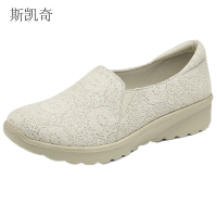 斯凯奇 女夏季新款一脚蹬 158896/OFWT-10 双