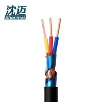 沈迈 铜芯铠装电缆 ZR-KVVP22-450/750V-3*2.5平方 /米