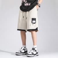 男装夏季新款工装短裤潮牌美式运动休闲百搭透气青少年男生五分裤