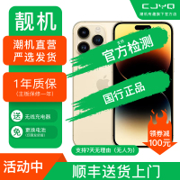 [二手99新] Apple iPhone 14ProMax 金色 256GB 二手苹果14手机 全网通国行5G正品手机