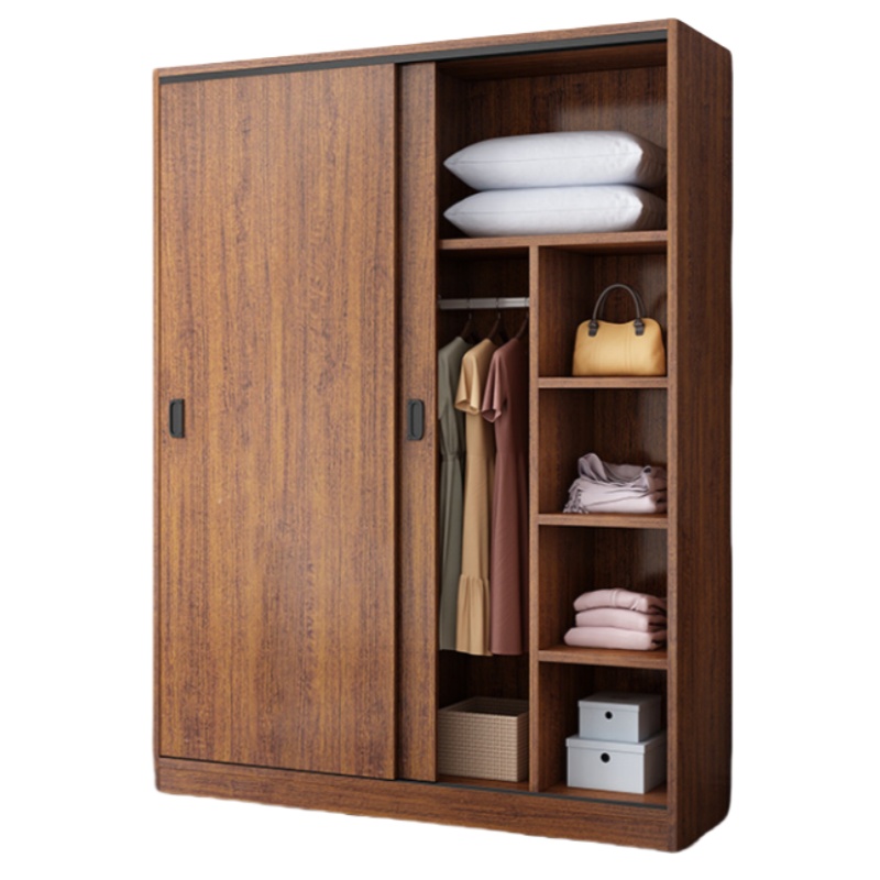 攸形木质衣柜120*50*180cm台