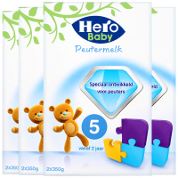 荷兰美素(Hero Baby)宝宝进口奶粉5段（2周岁以上）700g（海外版）【4盒装】