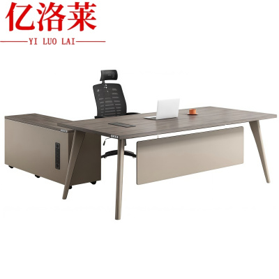 亿洛莱 办公桌+柜+椅 200cm 套