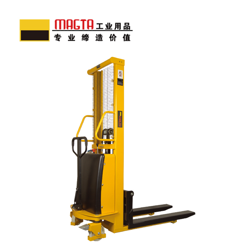 玛吉塔工(MRO MAGTA)半电动堆高车 半电动叉车 半电动堆垛车 托盘堆垛车35057 1000kg 3000mm