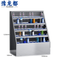豫龙都 不锈钢水杯架50位(201不锈钢) 台