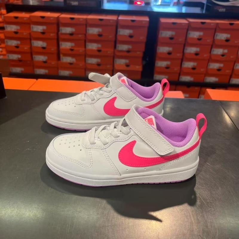 NIKE耐克休闲鞋轻便舒适低帮童鞋运动鞋BQ5451-111 D