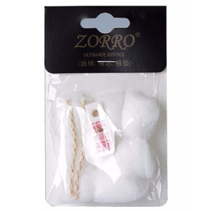 ZORRO佐罗工具包拆卸火石棉芯棉花油垫刷子 煤油打火机通用耗材配件