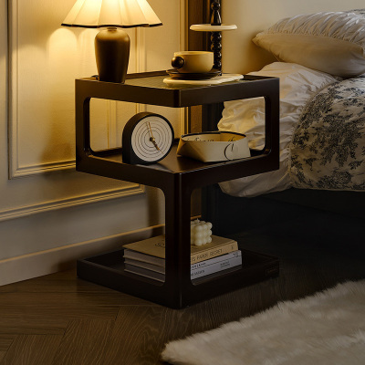 全友家居法式复古方几客厅沙发边几小茶几床头置物边几家用茶桌