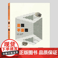 是猪不是猪(正版硬壳精装)李顺玉,相对概念哲学儿童绘本3三-4-5到6岁以上幼儿园大中小班宝宝孩子早教阅读睡前启蒙故事图