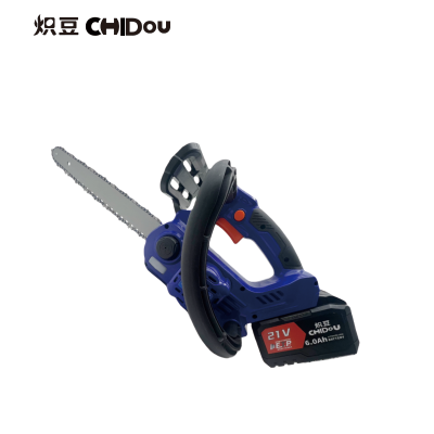 炽豆锂电高速锯21012T伐木锯链条锯电链锯12寸充电锯小型家用手持电动锯伐木锯树机