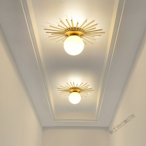 苏宁放心购 过道灯走廊灯阳台灯进玄关灯创意简约现代北欧轻奢衣帽间led灯(光源)