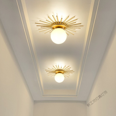 苏宁放心购 过道灯走廊灯阳台灯进玄关灯创意简约现代北欧轻奢衣帽间led灯(光源)