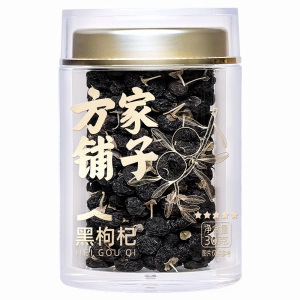 方家铺子 黑枸杞 青海五星黑枸杞子茶花青素泡水养生茶 30g/罐