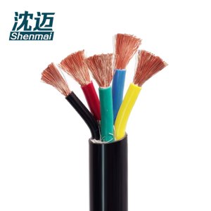 沈迈 铜芯通用软电缆 ZR-RVVZ-0.6/1KV-4*120+1*70平方/米