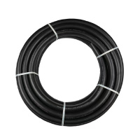 中锦科技 黑色光面夹布胶管输水管 内径25mm[1寸] 3层线 米
