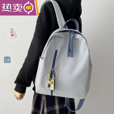 NEWLAKE日系ins原创小众书包女大学生百搭简约双肩包韩版原宿ulzzang背包