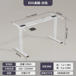 乐歌ES2/E5X智能电动升降桌居家办公电脑桌升降桌腿青少年学习桌