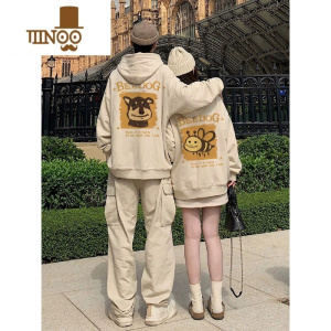 YANXU特别的网红情侣装卫衣春2023新款薄款感不一样潮牌外套