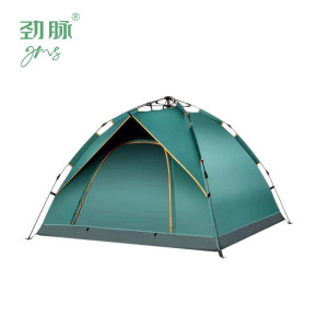 劲脉 露营防晒帐篷 液压墨绿色-200*200*135CM 顶