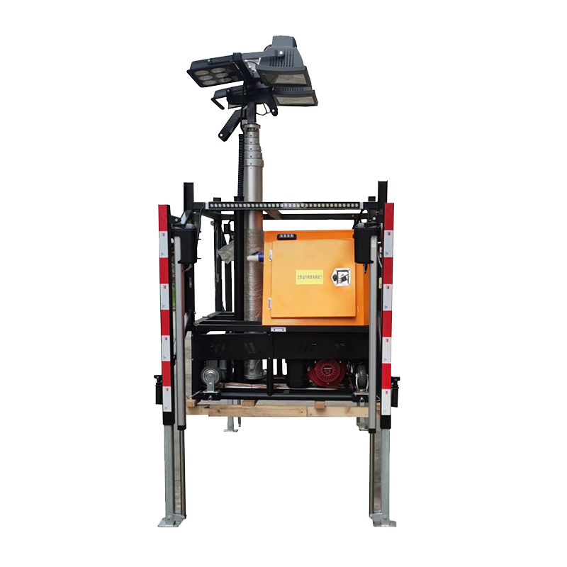 简鼎JD6713 LED2x350W金卤灯2x1000W IP65 5700K 全方位自装卸移动照明灯塔