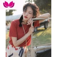 七斓纯色短袖t恤女夏天正肩体恤上衣春季内搭打底衫夏季白色t
