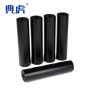 典虎 绝缘橡胶板 黑色平面 6kv 10米*1米*3mm 卷