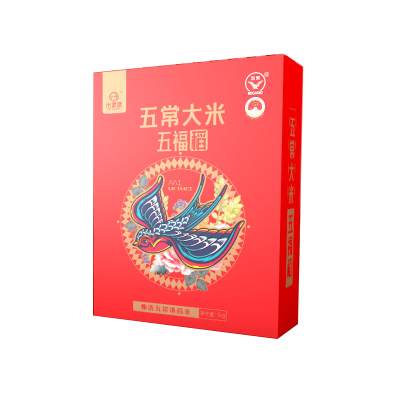 米妹妹五福稻五常大米礼盒 -5kg