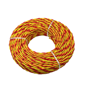 迅众 电线家用电源线RVS消防花线电动车充电线灯头双绞线2芯1.5平方 花线2X1平方（买1送4样） 10米/卷