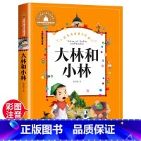 大林和小林 [正版]大林和小林二年级三年级书彩图注音版图书张天翼著一年级四年级小学生*读课外阅读书籍带拼音的儿童读物6-