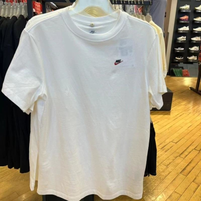 NIKE耐克短袖T恤运动休闲透气针织圆领女装DZ4686-100 D