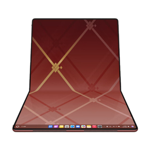 [2025款]华为MateBook Fold 非凡大师 超轻薄折叠电脑 鸿蒙操作系统 32GB+2TB 瑞红 双层OLED显示触控屏 折叠笔记本电脑