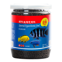 三湖慈鲷鱼专用鱼食高蛋白鱼饲料沉料小颗粒沉底下沉型鱼粮