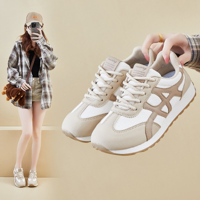 ins韩版新款老爹鞋女20266春季跑步休闲街拍厚底增高_835