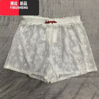 YIBUSHENG蓝色格子阔腿休闲裤女季薄款设计感慵懒风显瘦高腰垂感直筒长裤