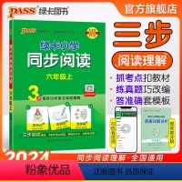 同步阅读 六年级上 [正版]24秋季新版绿卡小学同步阅读六年级语文上册阅读真题练好语文阅读理解抓考点练真题强化训练练习题