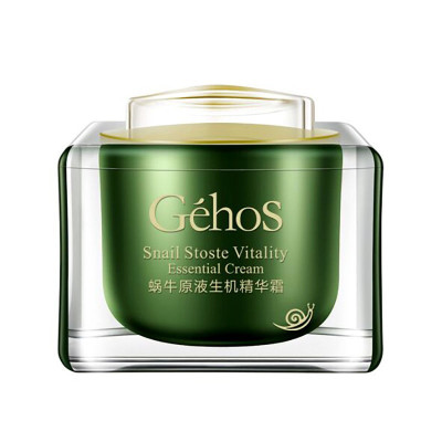 姬存希蜗牛原液生机精华霜50g保湿滋养修护丰润亮肤紧致补水保湿日霜滋养润肤晚霜改善肤色面霜护肤品