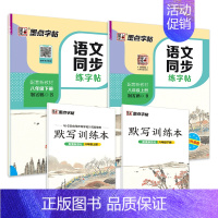 八年级[上册+下册]-送默写本 [正版]一年级二年级三小学练字帖每日一练同步人教版2024年小学生四五六年级初中生七八年