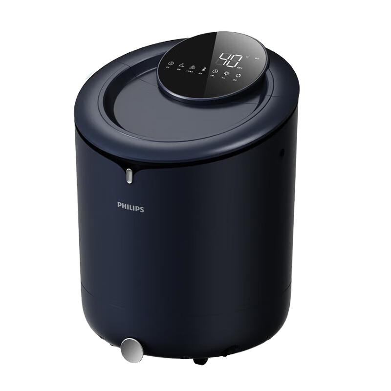 飞利浦(PHILIPS)泡脚桶 泡脚盆加热全自动按摩足浴盆智能恒温加热洗脚盆 PPM3303F