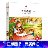 爱的教育 [正版]爱的教育阅读 彩图注音版小学一年级语文 无障碍阅读 名师导读 6-8-12岁儿童文学书籍 1-3年级