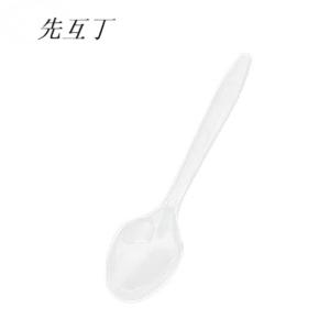 先互丁 一次性透明勺子 100个 包